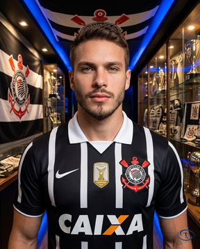Corinthians II Jersey Retro 2016 Nike Men's - Badge Close-Up | Sant Sport