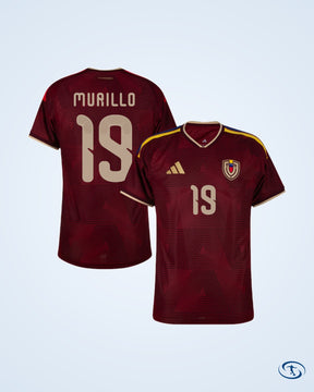 Venezuela Authentic Home Player Version Shirt 2026-2027 (Official Printing)