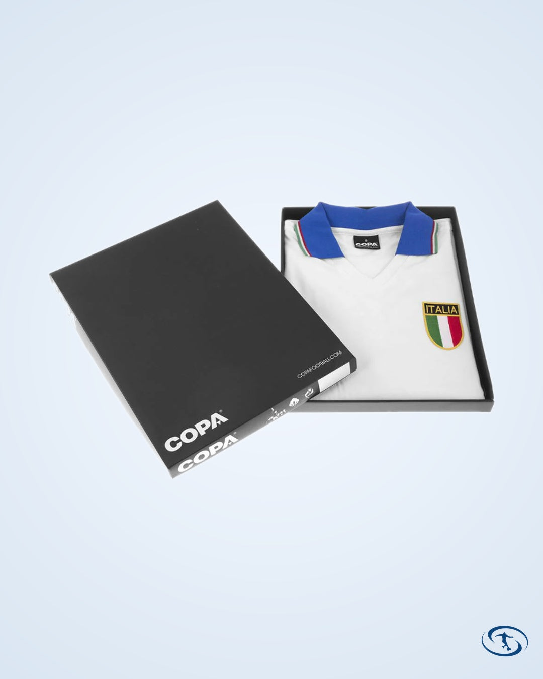Italy Away Retro Shirt World Cup 1982 Fan Version (Retro Flock Printing)