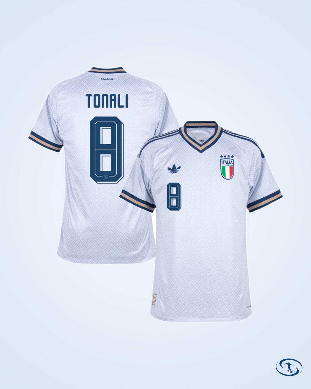 Italy Authentic Away Shirt 2026-2027 Player Version (Official Printing)