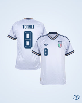 Italy Authentic Away Shirt 2026-2027 Player Version (Official Printing)