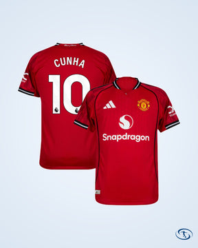 Man Utd Authentic Home Shirt 2025-2026 Player Version (Premier League)