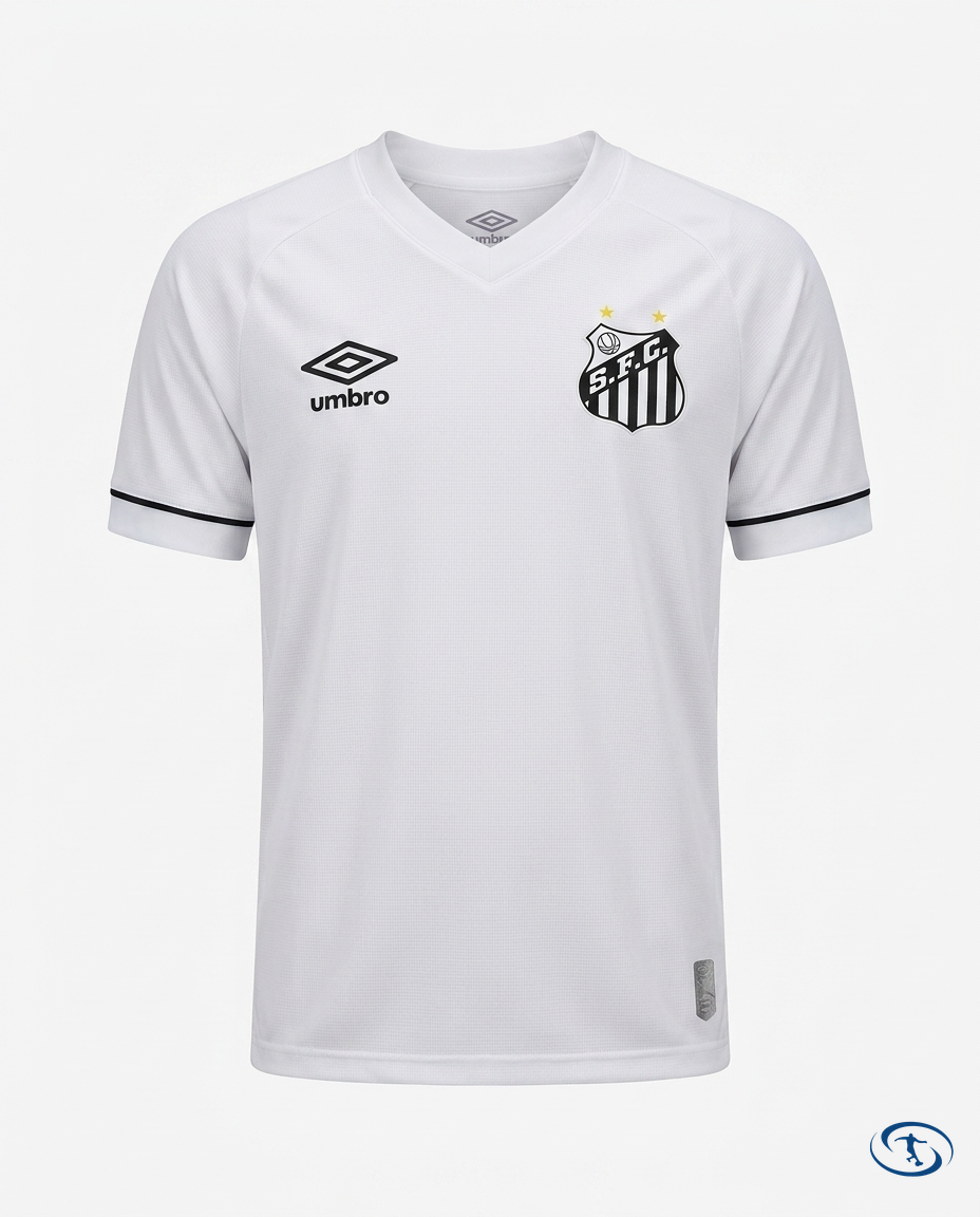 Santos Kids Kit Home 2024/25 - Umbro - White - Packshot | Sant Sport