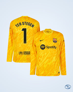 Barcelona Away GK Ter Stegen 1 Shirt 2024-2025 (La Liga) - Men's