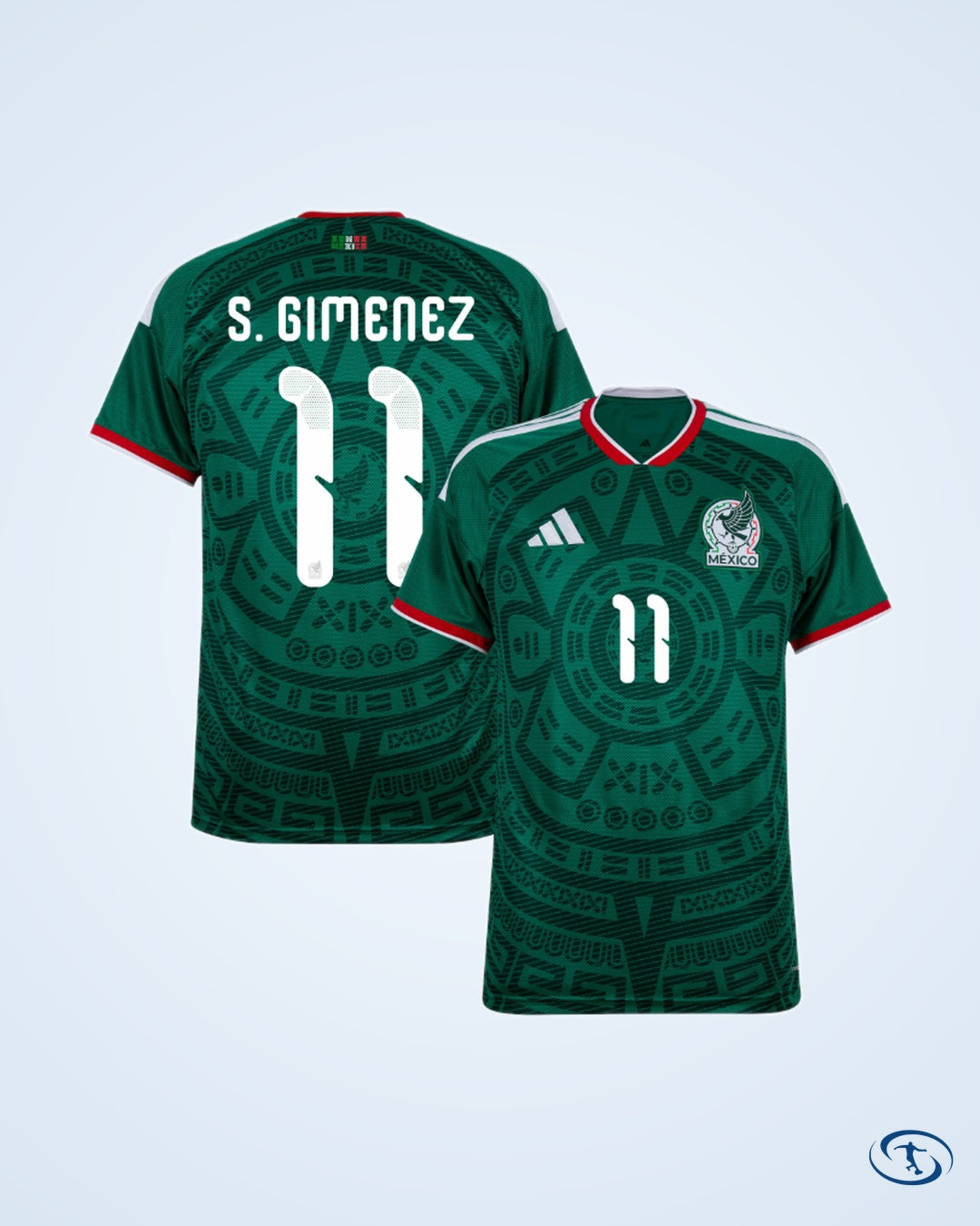 Mexico Home Shirt 2026-2027 Fan Version (Legend Printing)