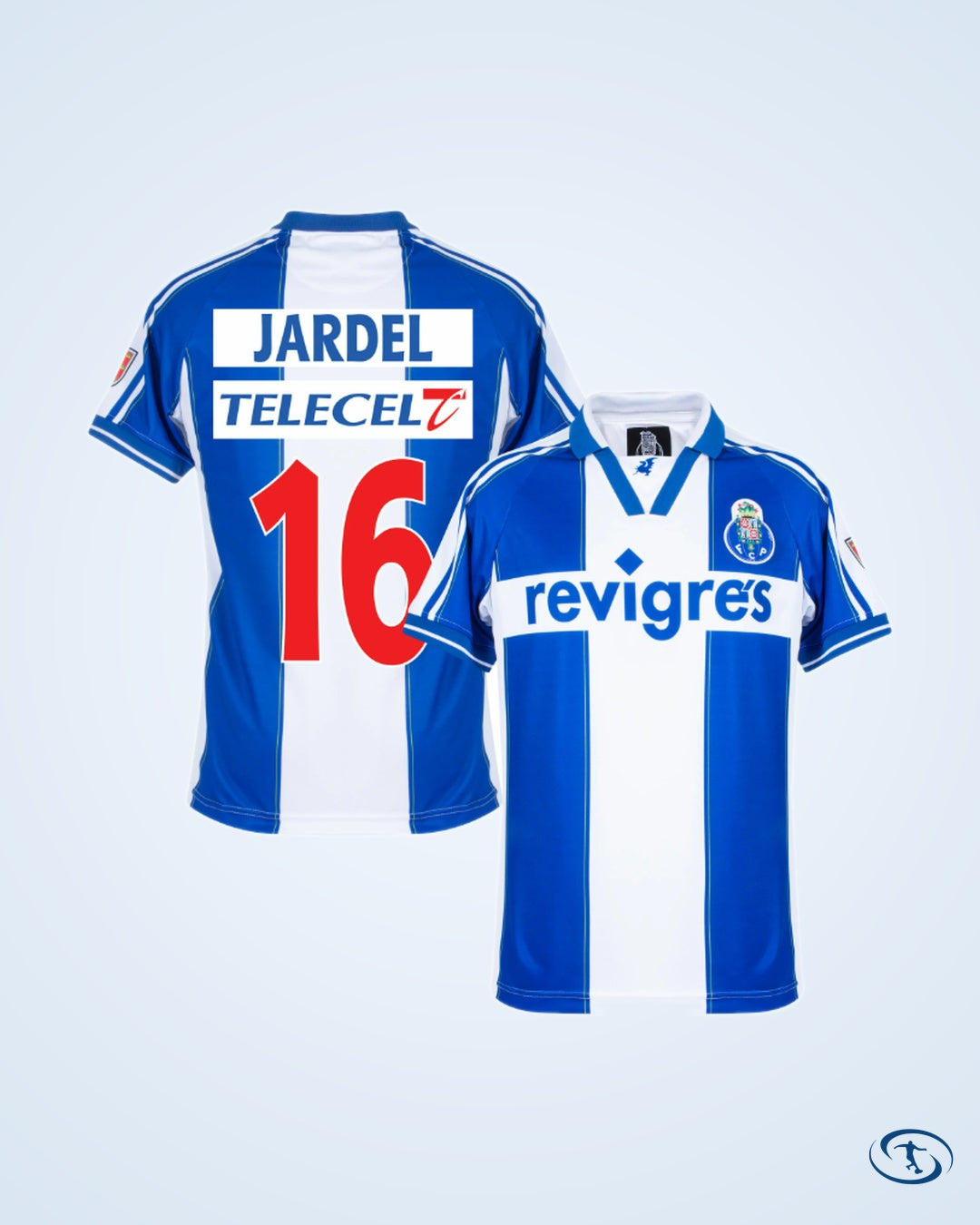 FC Porto Home Retro Shirt 1998-1999 (Fan Style Printing) - Men's