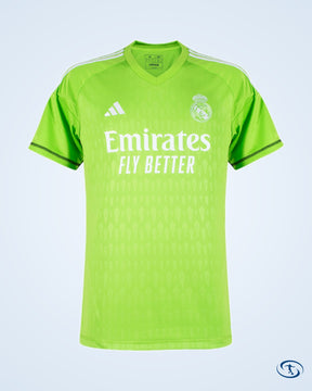 Real Madrid Home Lunin 13 GK Shirt 2023-2024 (Official Cup Printing) - Men's | Sant Sport