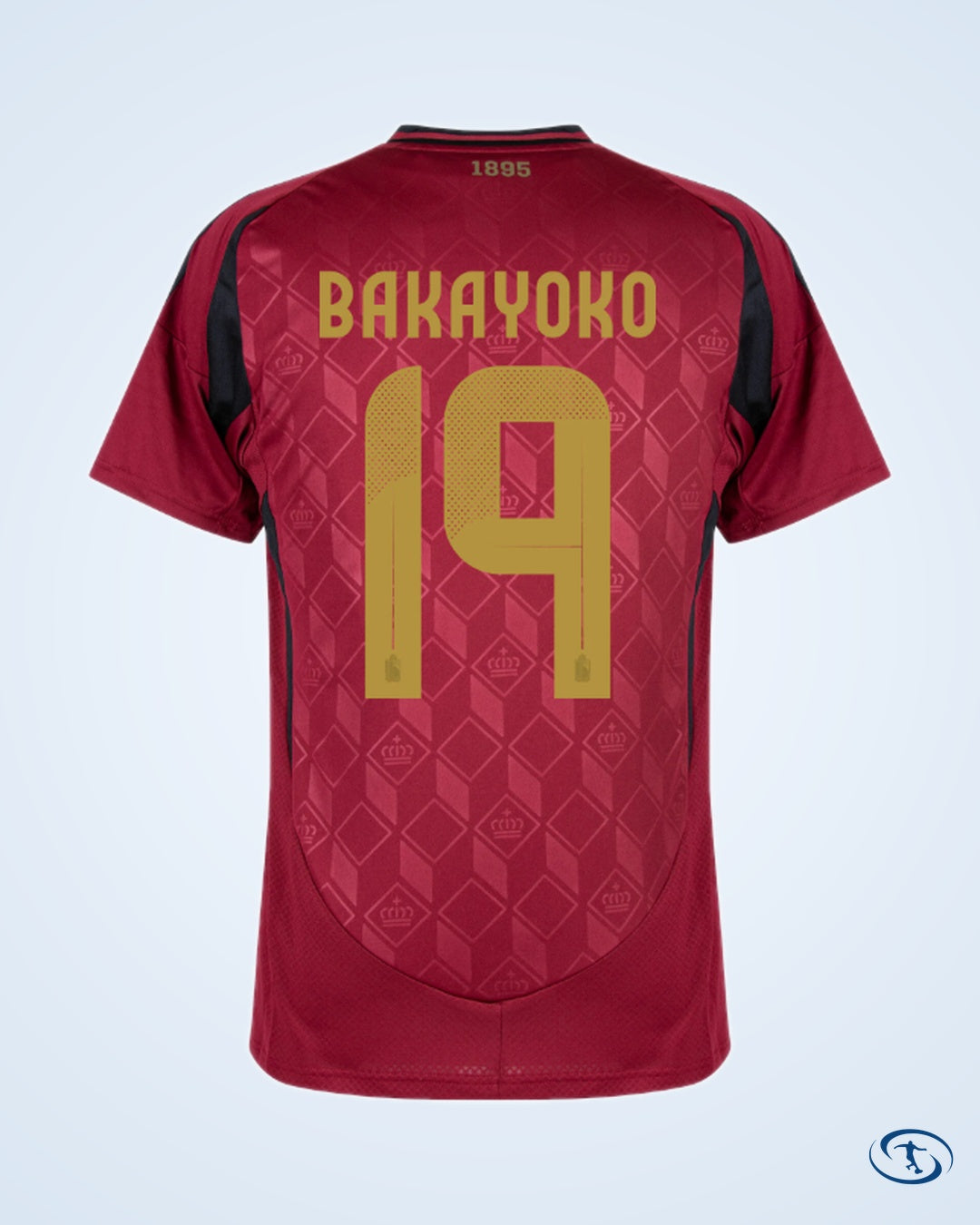 Belgium Home Shirt 2024-2025 Fan Version (Official Printing)