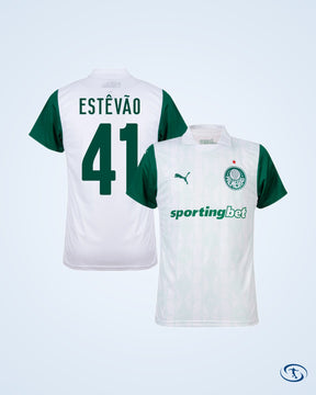 Palmeiras Away Estêvão 41 Shirt 2025-2026 (Fan Style Printing) - Men's
