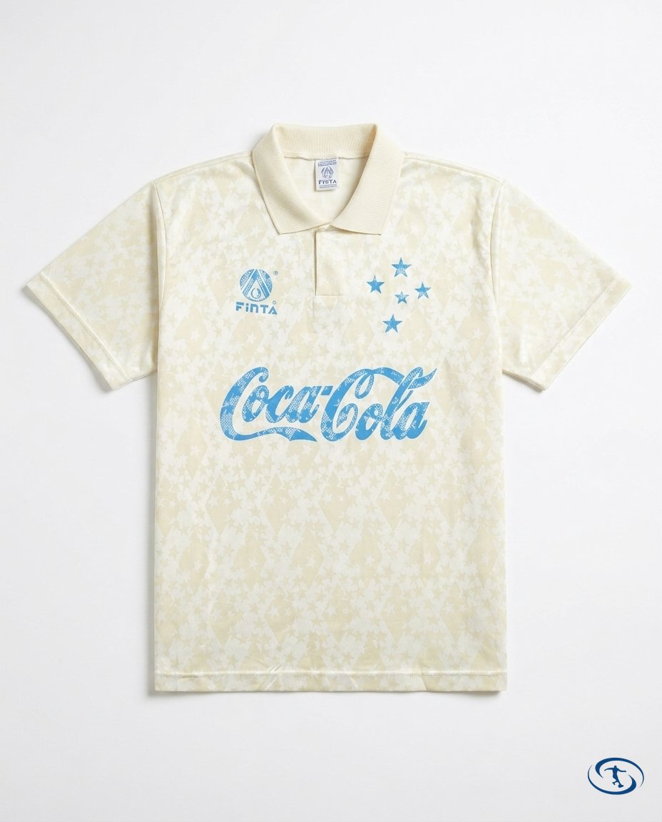Cruzeiro Jersey Away 1993 Retro Coca Cola #10 - Packshot | Sant Sport