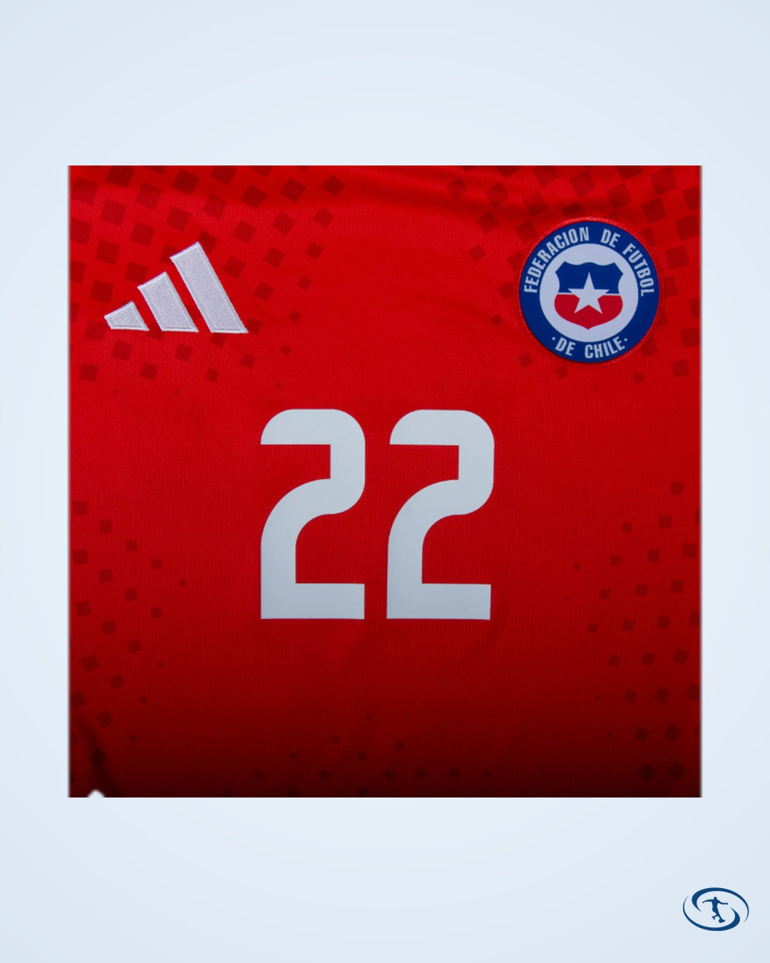 Chile Home B.B Díaz 22 Shirt 2024-2025 (Official Printing) - Men's