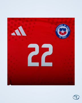 Chile Home B.B Díaz 22 Shirt 2024-2025 (Official Printing) - Men's