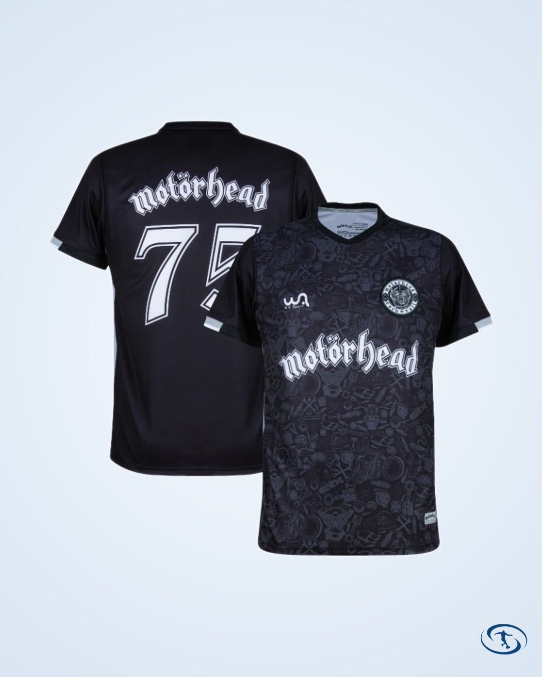 W A Sports Motorhead Since 1975 Football Shirt - Men's