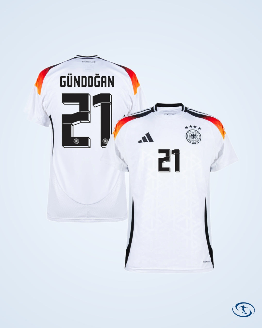 Germany Home Player Number Shirt 2024-2025 (Official Printing) - Men's