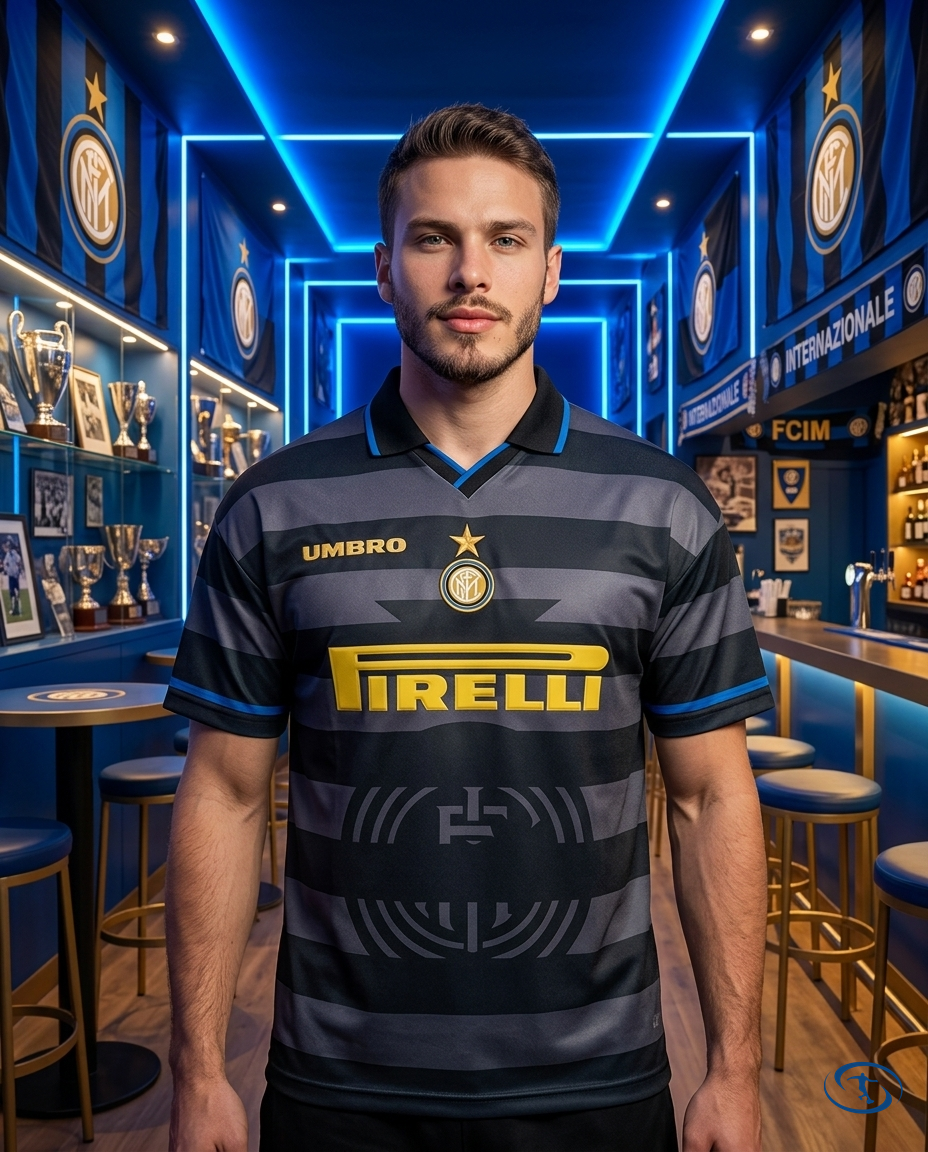 Camisa Inter de Milão Away Retrô 97/98 Torcedor Nike Masculina - Front View | Sant Sport