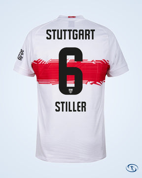 Jako VFB Stuttgart Home Stiller 6 Shirt 2025-2026 (Official Printing) - Men's