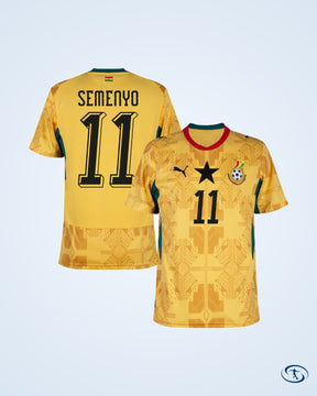 Ghana Away Semenyo 11 Shirt 2026-2027 (Official Printing) - Men's