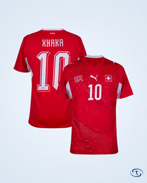 Switzerland Home Xhaka 10 Shirt 2026-2027 (Official Printing) - Men's