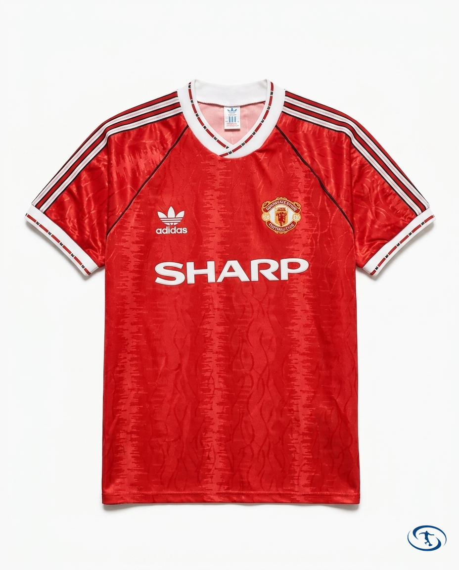Manchester United Jersey Home Retro 90/92 Adidas Men's - Packshot | Sant Sport