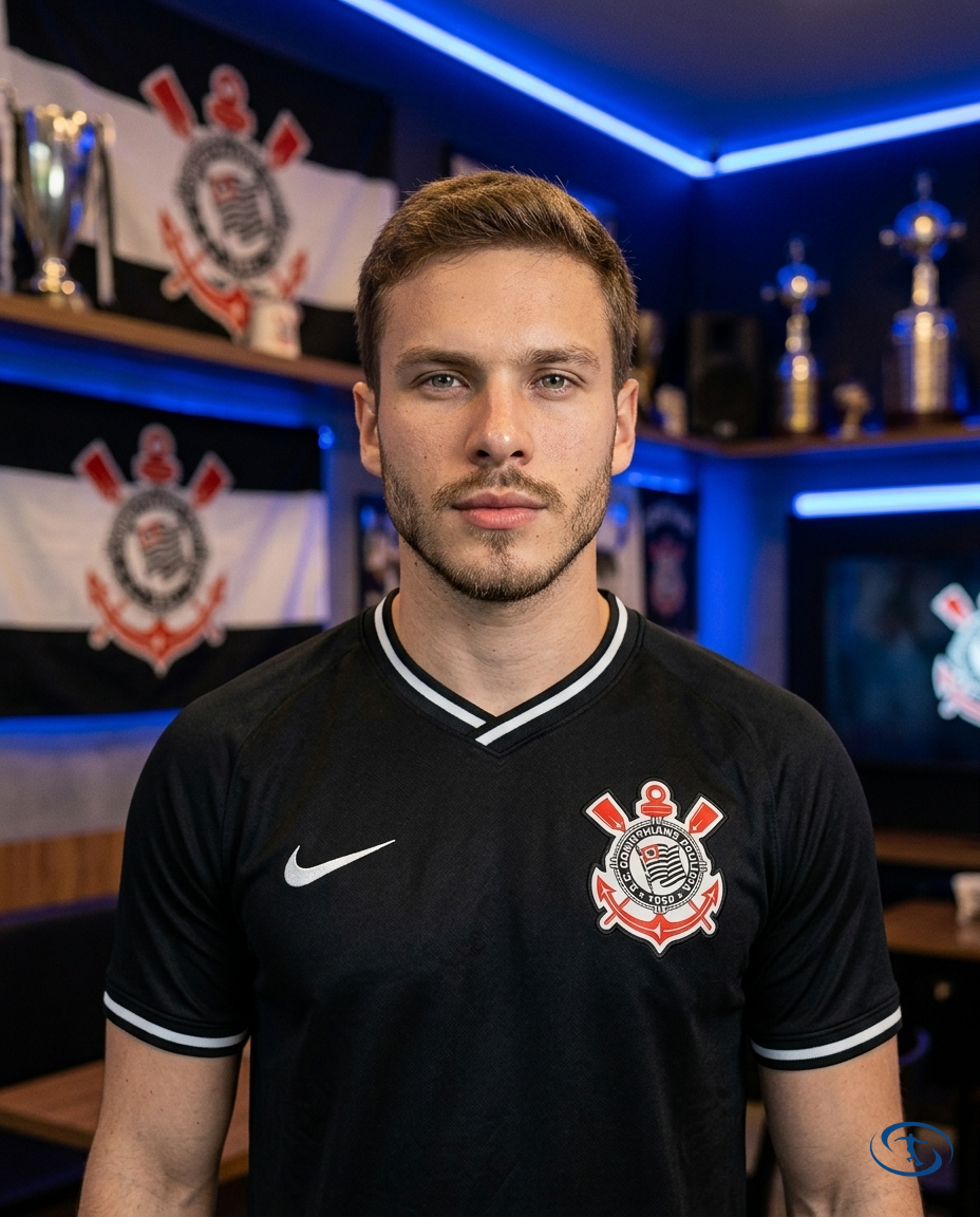 Corinthians Jersey Retro 2019 Nike - Men's Preto - Badge Close-Up | Sant Sport