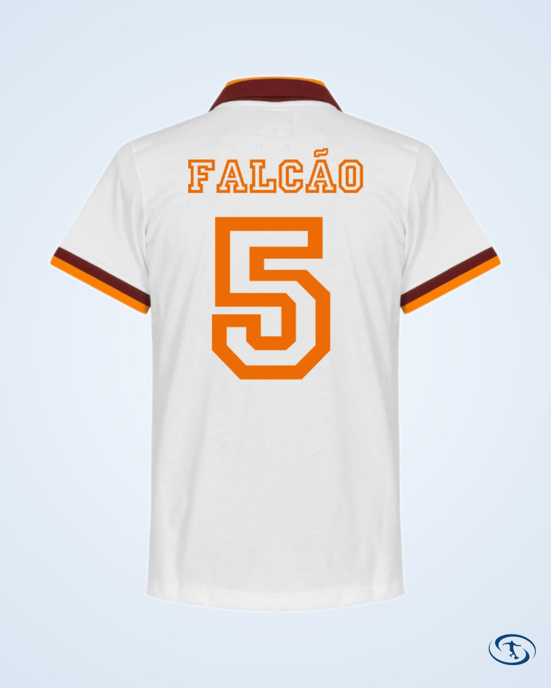 AS Roma Away Pruzzo 9 Retro Shirt 1980-1981 (Retro Flock Printing) - Men's