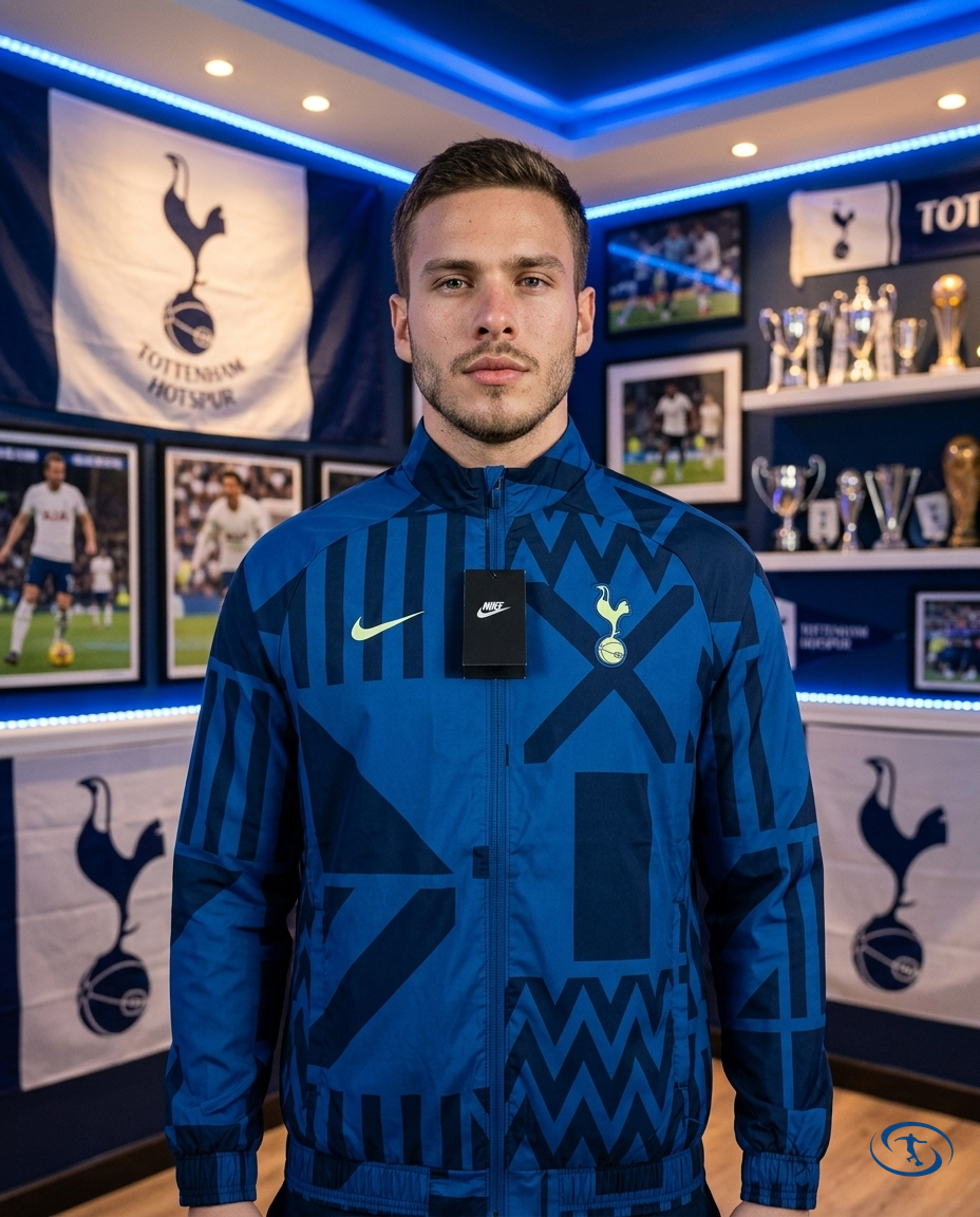 Corta Vento Tottenham Nike Masculino - Azul - Front View | Sant Sport