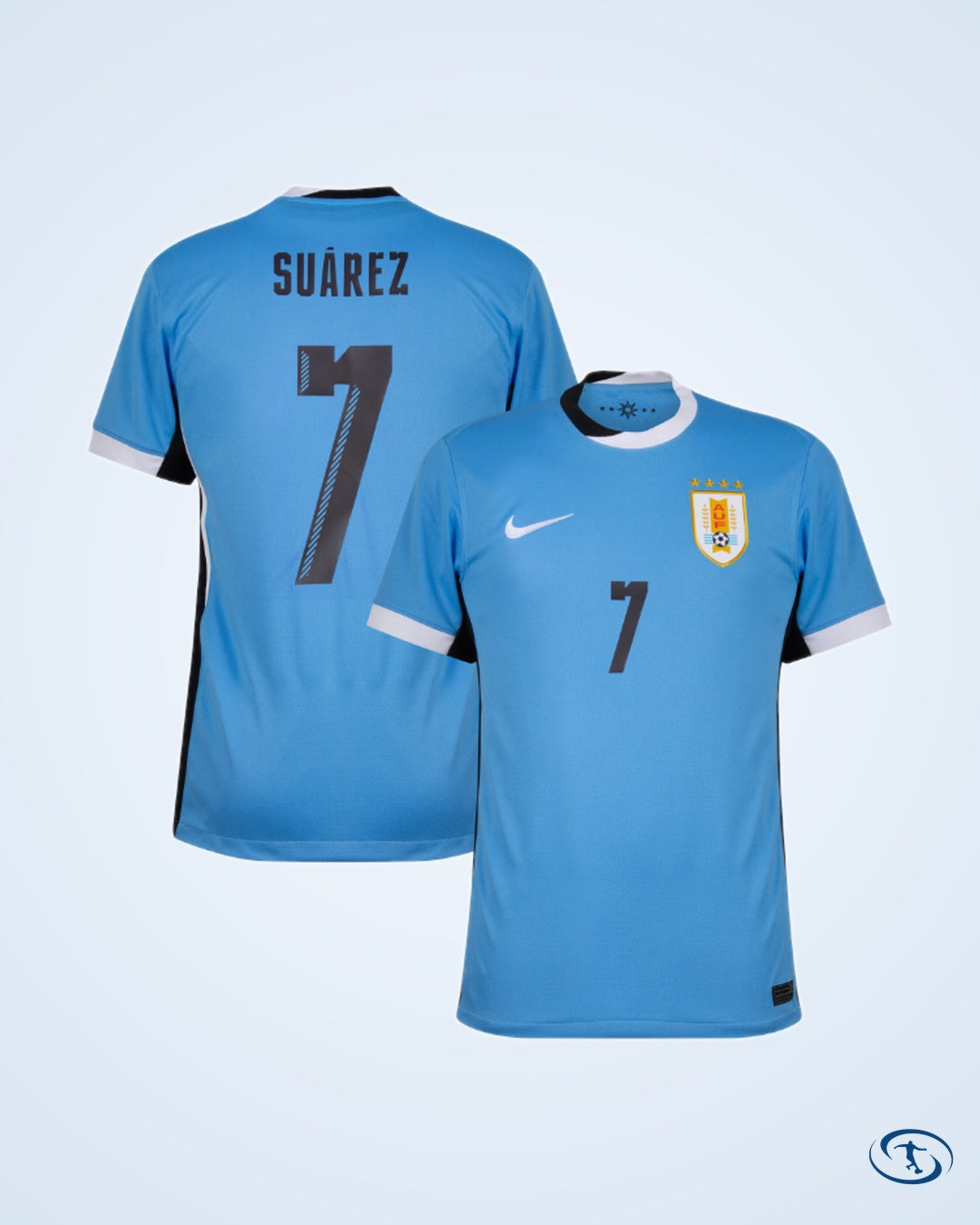 Uruguay Home Suárez 7 Shirt 2025  - Men's
