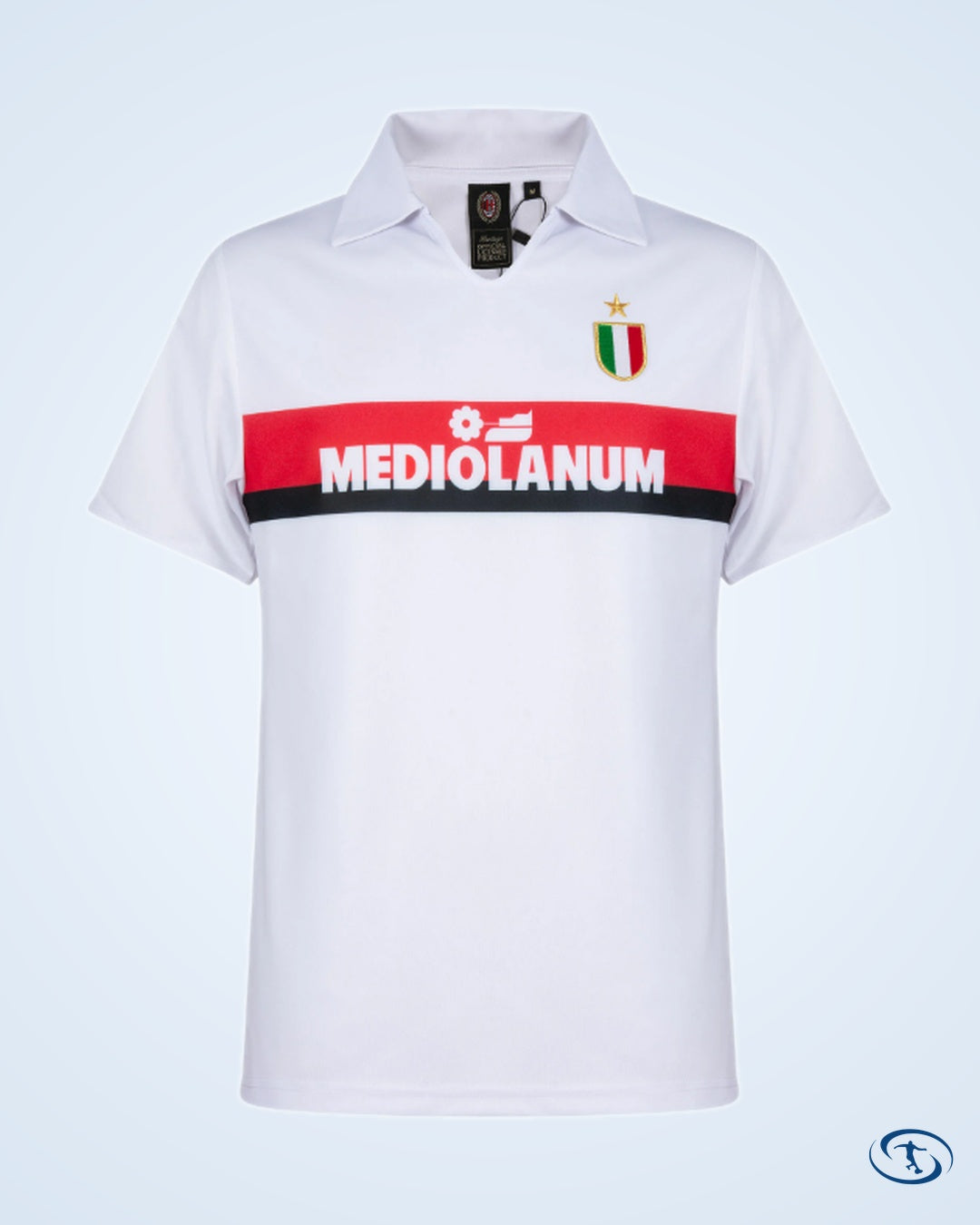 AC Milan Retro Away No.6 (Baresi) Shirt 1987-1988 (Retro Flex Printing) - Men's | Sant Sport