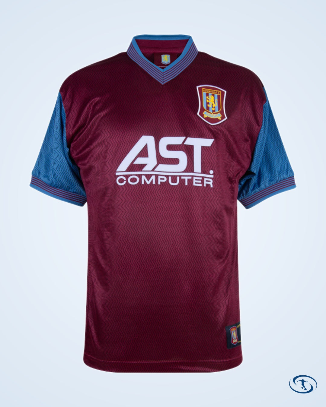 Score Draw Aston Villa Home Retro Shirt 1997-1998 - Men's