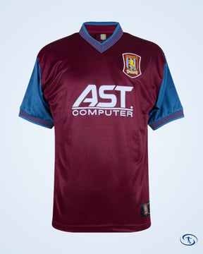 Score Draw Aston Villa Home Retro Shirt 1997-1998 - Men's