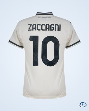 Mizuno Lazio Away Zaccagni 10 Shirt 2025-2026 (Official Printing) - Men's