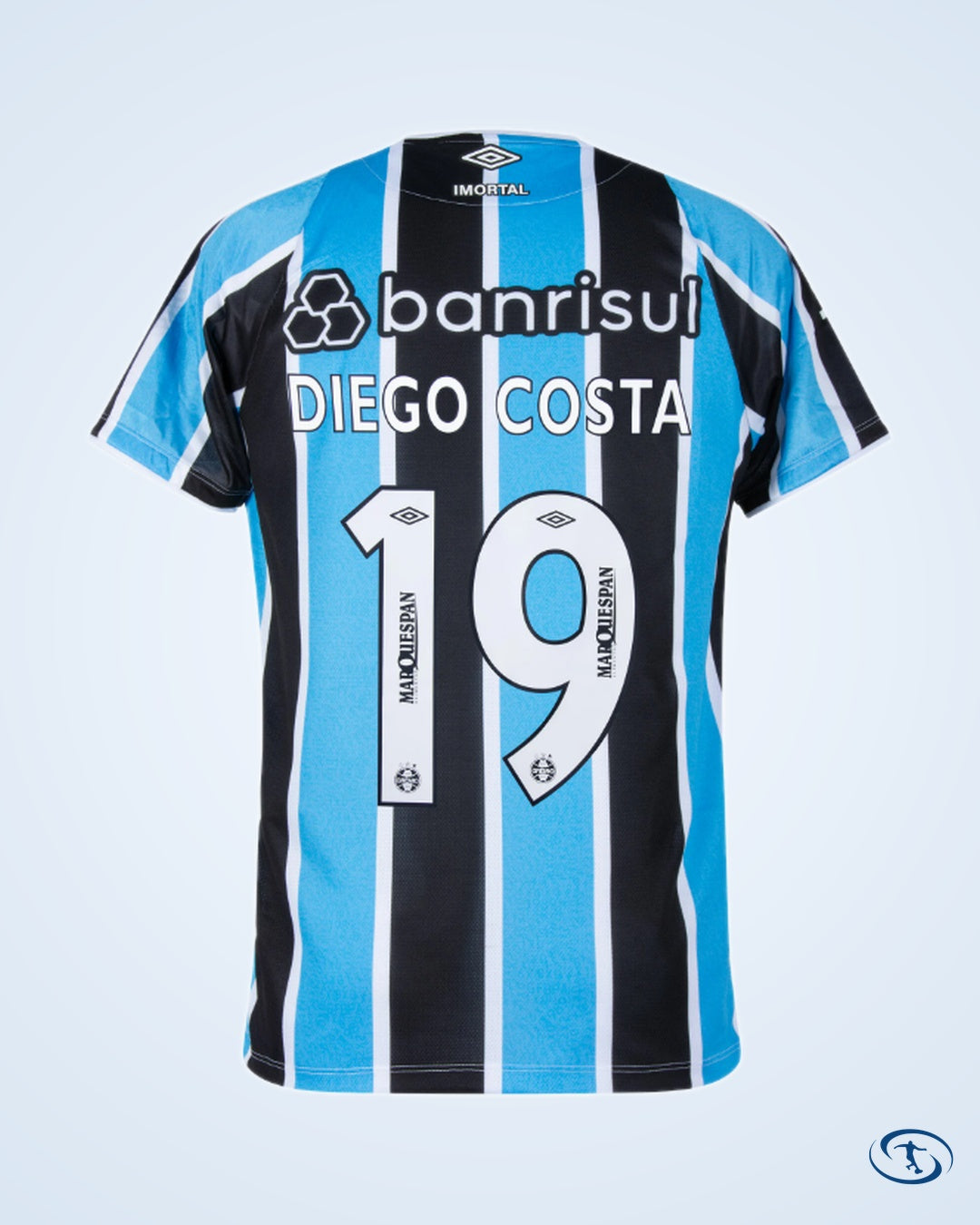 Gremio Home Diego Costa 19 Shirt 2024 (Official Printing) - Men's