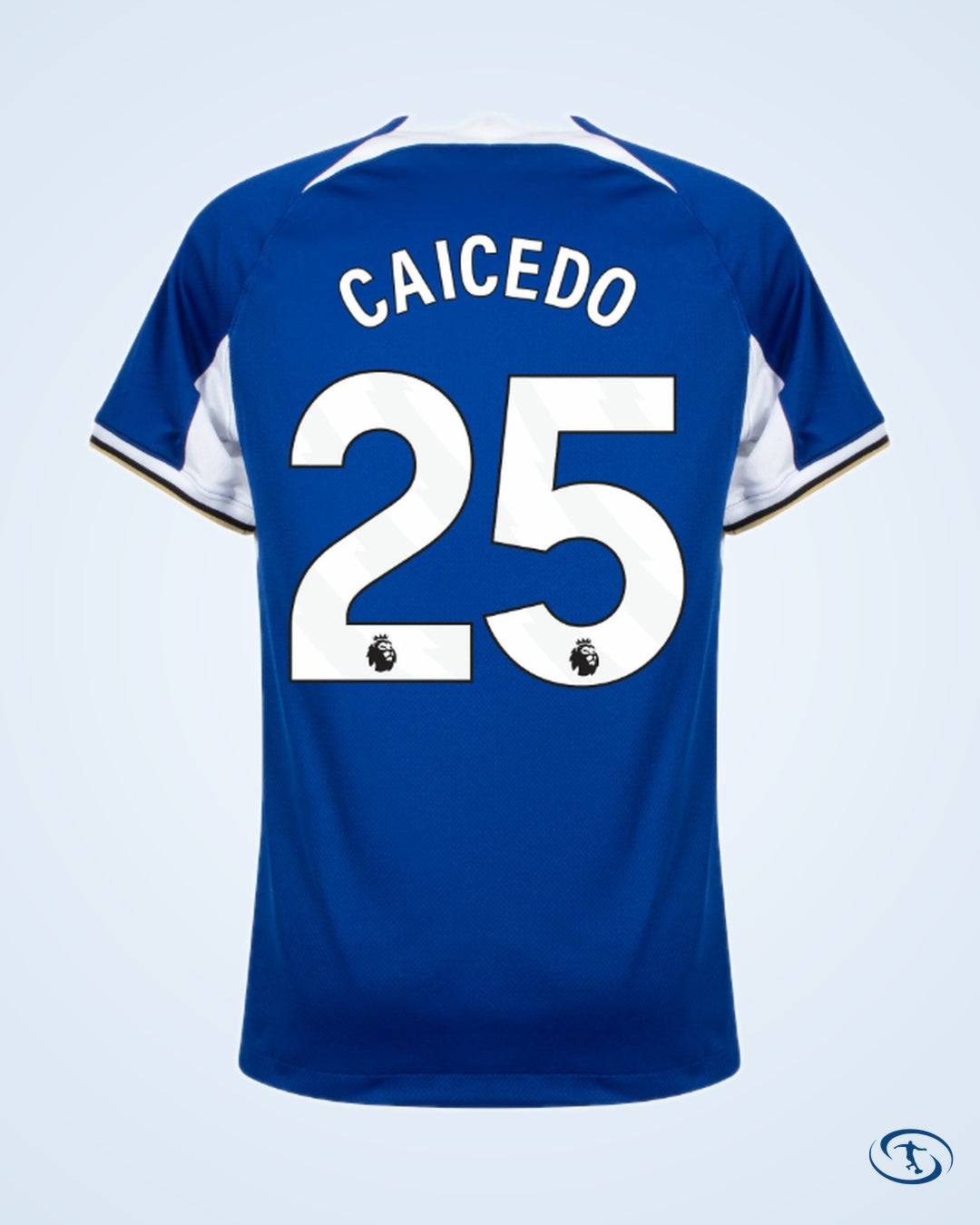 Chelsea Home Caicedo 25 KIDS Shirt 2023-2024 (Premier League) - Kids