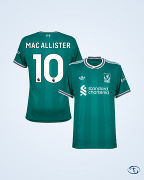 Liverpool 3rd Player Number Shirt 25-26 (Premier League) - Men's