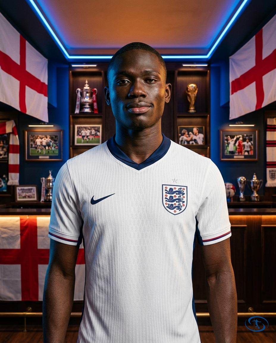 Camisa Inglaterra Versão Jogador Home 24/25 - Torcedor Nike Masculino - Branco - Front View | Sant Sport
