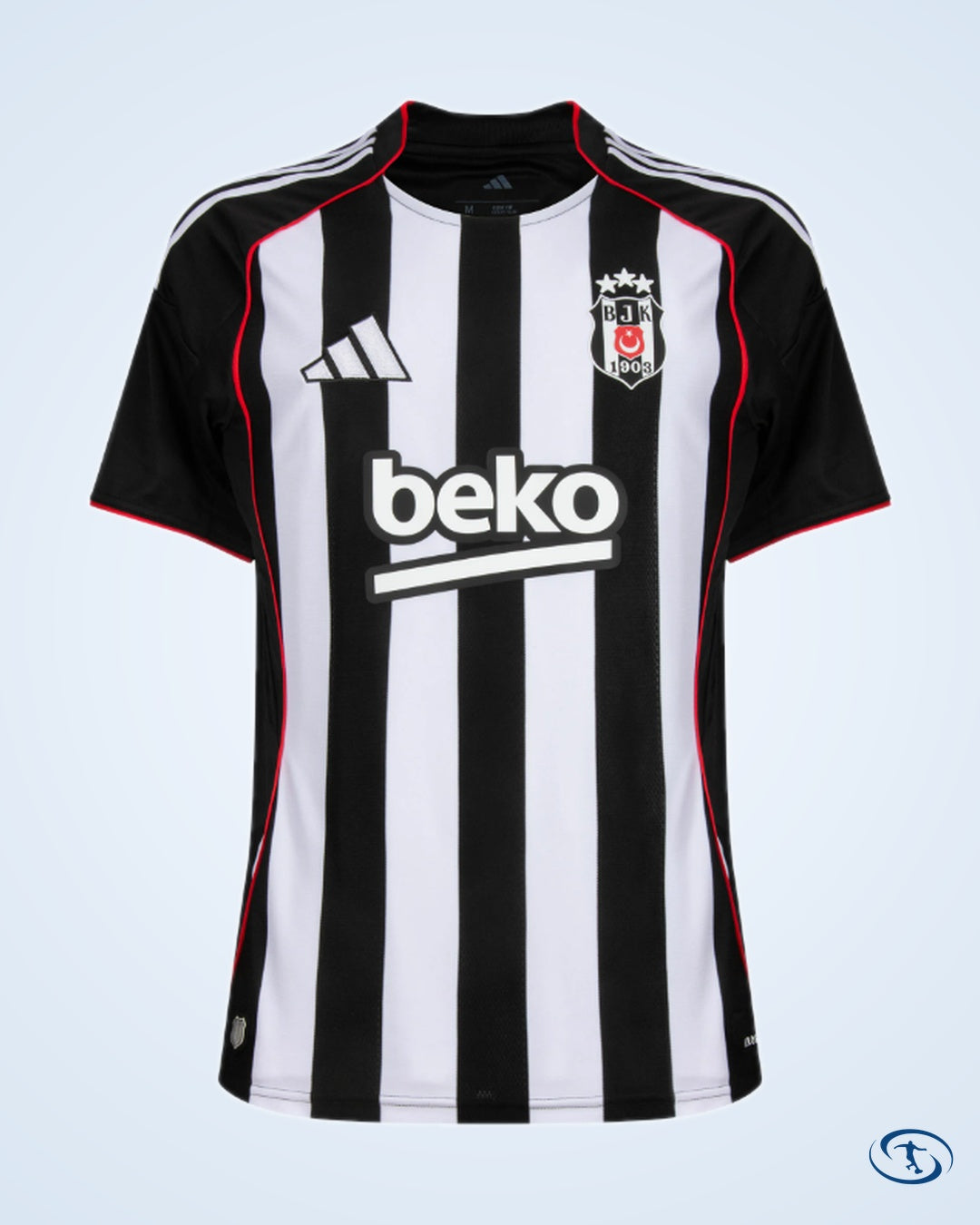 Besiktas Away Orkun Kökçü 10 Shirt 2025-2026 (Fan Style Printing) - Men's | Sant Sport