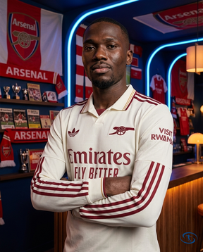 Camisa Arsenal Third 25/26 Manga Longa Adidas Masculino - Bege - Side View | Sant Sport