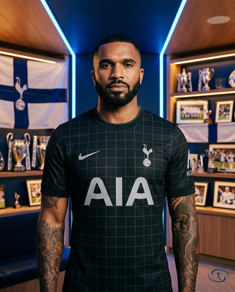 Camisa Tottenham Away 25/26 - Torcedor Nike Masculino - Preta - Front View | Sant Sport