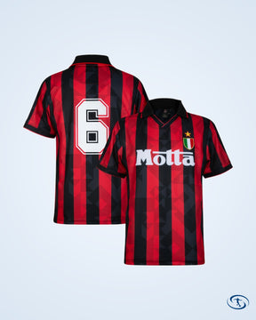 AC Milan Retro Home Player number Shirt 1993-1994 (Retro Flex Printing) - Men's