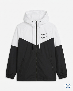 Nike Men's - Black & White Windbreaker - Packshot | Sant Sport