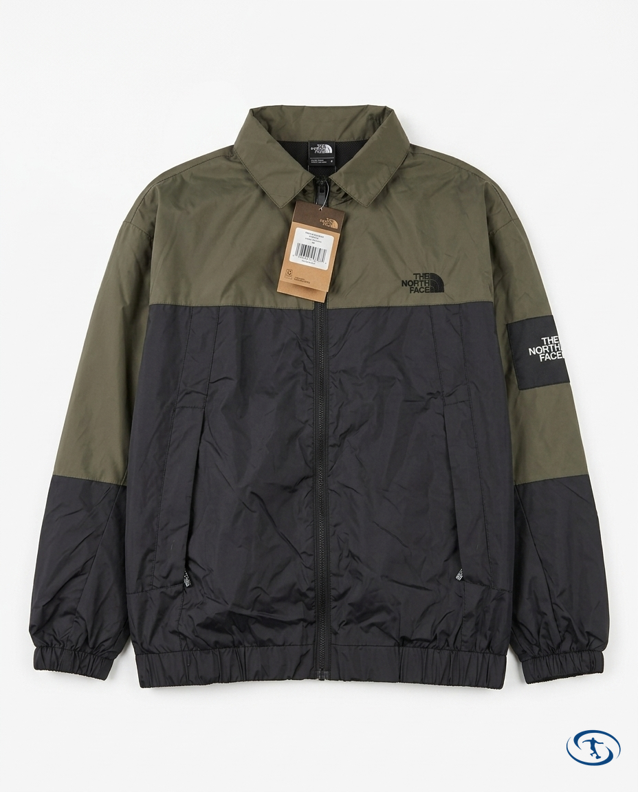 The North Face Men's - Green e Azul Windbreaker - Packshot | Sant Sport
