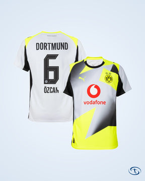 Borussia Dortmund Away Shirt 2025-2026 Fun Version (Official Printing)