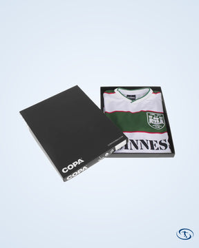 Cork City FC No.10 (Brooking) Home Retro Shirt 1984-1985 (Retro Flock Printing) - Men's
