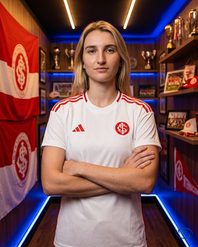 Internacional II Away Feminina 25/26- Torcedor Feminina - Branco - Side View | Sant Sport
