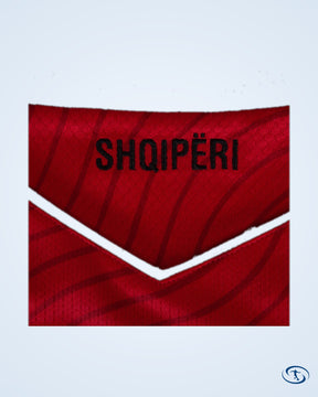 Albania Authentic Home Bajrami 10 Shirt 2026-2027 (Fan Style Printing) - Men's