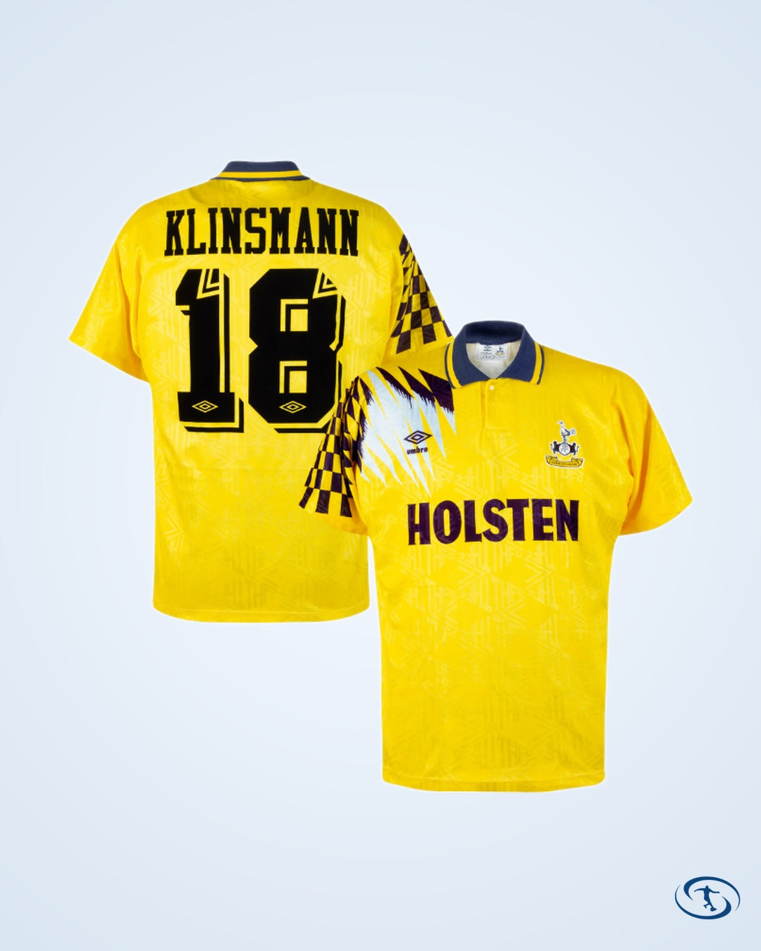 Tottenham Hotspur 1991-1994 Away Klinsmann 18 Shirt - Size M - Men's