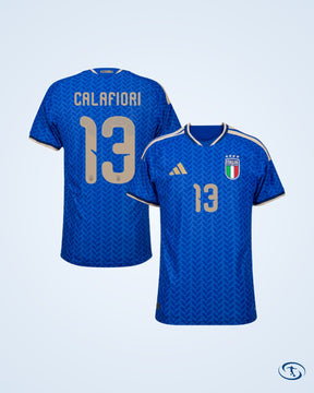 Italy Authentic Home Shirt 2026-2027 Player Version (Official Printing)