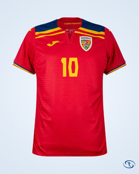 Romania Away Stanciu 10 Shirt 2025 (Fan Style Printing) - Men's | Sant Sport
