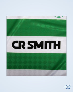 1988 Celtic Centenary Home Retro Thom 10 Shirt (Retro Flock Printing) - Men's