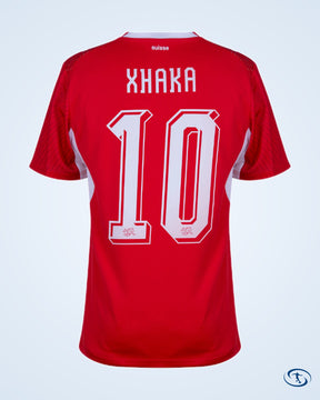 Switzerland Home Xhaka 10 Shirt 2026-2027 (Official Printing) - Men's